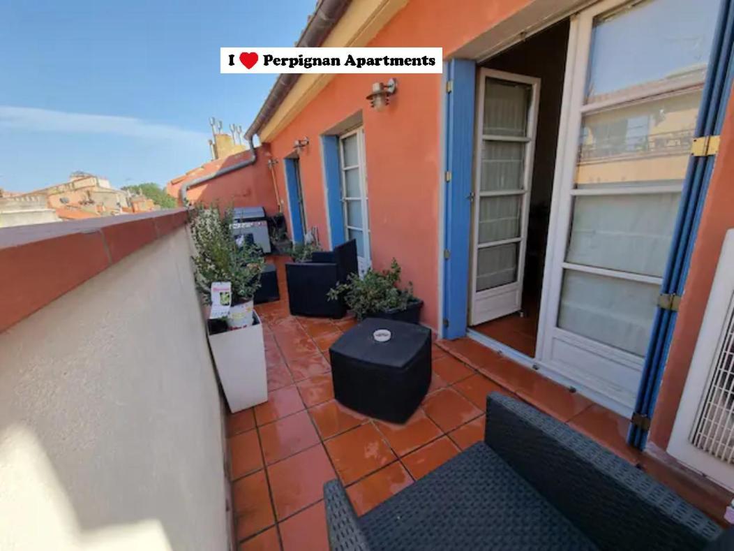 I Love Perpignan Duplex Terrasse المظهر الخارجي الصورة